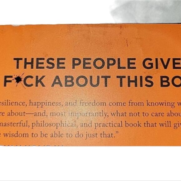 The Subtle Art Of Not Giving A F*CK - Picture 4 of 6